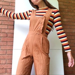 Vintage Mustard Jumpsuit